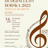 Hudební léto Borska 2023 - festival duchovní hudby 1